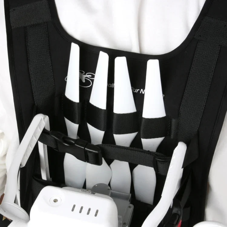 Mehrzweck-Rucksack-Tragetasche mit Schultergurt für DJI Phantom 3 / 2 / 1 / Vision+, inklusive Transportmöglichkeit für Quadcopter, Fernsteuerung, Akku und Propeller.
