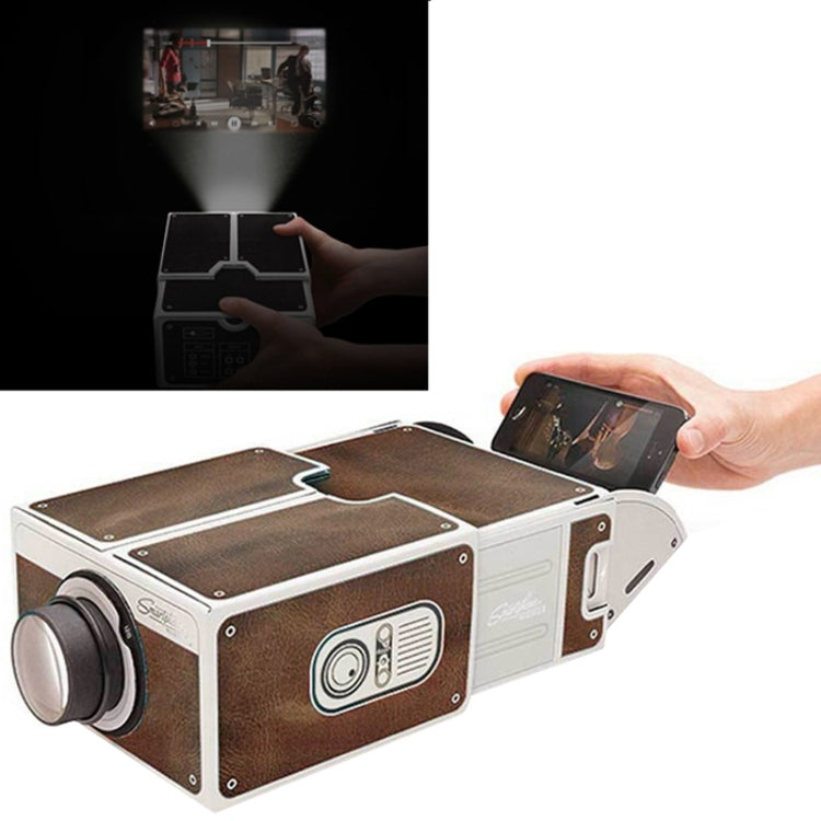 Papp-Smartphone-Projektor / DIY Handy-Projektor Tragbares Kino, S-DMP-0016Z, S-DMP-0016