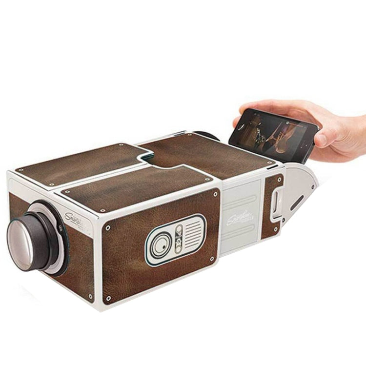 Papp-Smartphone-Projektor / DIY Handy-Projektor Tragbares Kino, S-DMP-0016Z, S-DMP-0016
