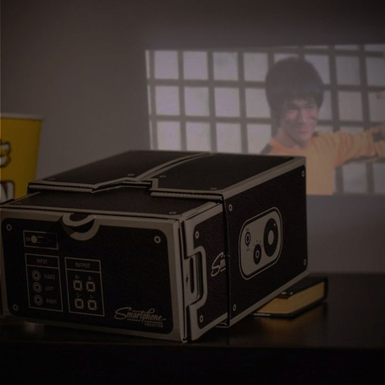 Papp-Smartphone-Projektor / DIY Handy-Projektor Tragbares Kino, S-DMP-0016Z, S-DMP-0016