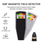 5-LED Elektromagnetischer Strahlungsdetektor EMF-Messgerät Tester, Stil 2 Weiß, Stil 2 Schwarz