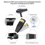 5-LED Elektromagnetischer Strahlungsdetektor EMF-Messgerät Tester, Stil 2 Weiß, Stil 2 Schwarz