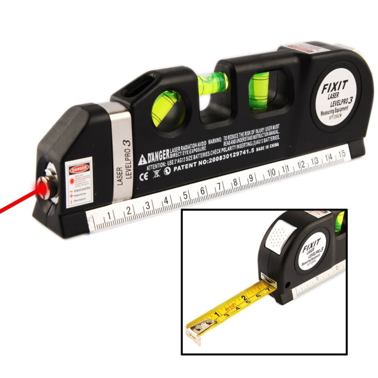 Laser-Wasserwaage Horizontale Vertikale Messband