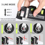 Laser-Wasserwaage Horizontale Vertikale Messband