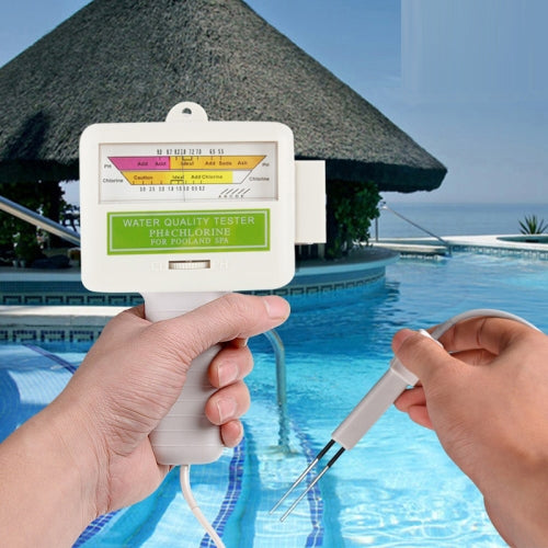 Heim-Schwimmbad Wasser PH / CL2 Tester, Kabellänge: 1,2m