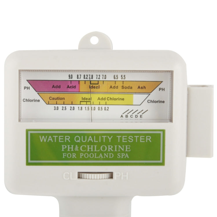 Heim-Schwimmbad Wasser PH / CL2 Tester, Kabellänge: 1,2m