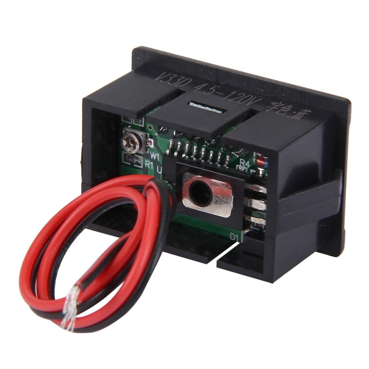V33D 2-Draht Mini Digitales Spannungsmessgerät, misst Spannung: DC 4,5-120V, S-DT-0534G, S-DT-0534L, S-DT-0534R