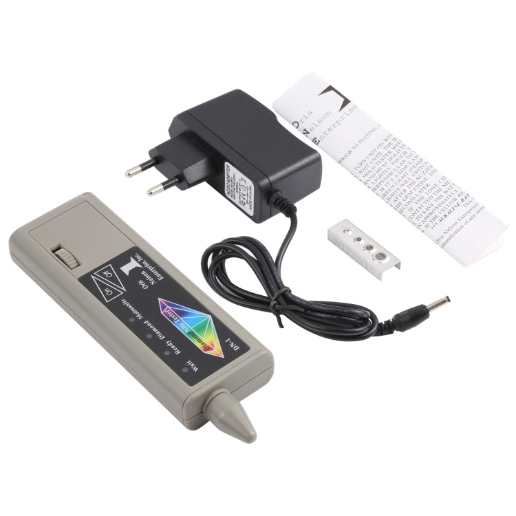 Tragbarer Moissanit- / Diamanttester, EU Stecker, Diamanttester