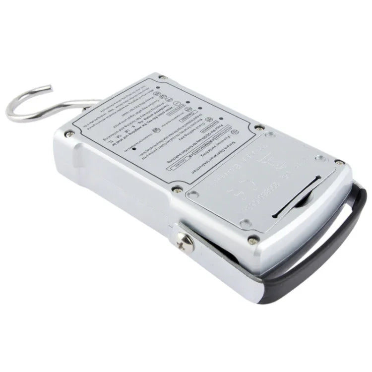 7-in-1 Multifunktions-Elektronische Fischhakenwaage (50 kg/20 g), 7-in-1 50 kg x 10 g