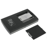 Digitale Waage mit aufklappbarem Display und LCD-Hintergrundbeleuchtung, 100 g / 0,01 g