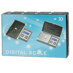 Digitale Waage mit aufklappbarem Display und LCD-Hintergrundbeleuchtung, 100 g / 0,01 g
