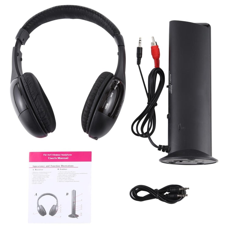MH2001 Hi-Fi 5-in-1 Empfänger + Sender Kabelloser Kopfhörer