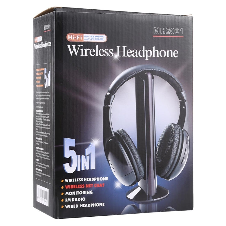 MH2001 Hi-Fi 5-in-1 Empfänger + Sender Kabelloser Kopfhörer