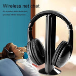 MH2001 Hi-Fi 5-in-1 Empfänger + Sender Kabelloser Kopfhörer