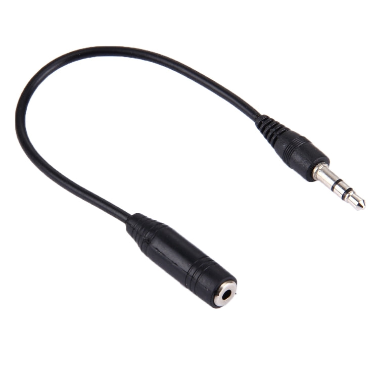 3,5 mm Stecker auf 2,5 mm Buchse Adapterkabel, Länge: 17cm, Länge: 17cm