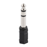 6,35 mm Stecker auf 3,5 mm Stereo-Klinkenadapter Buchse, 6,35 mm Stecker auf 3,5 mm Buchse