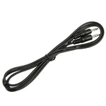 Aux-Kabel, 3,5 mm Stecker Mini-Klinke Stereo-Audiokabel, Länge: 1,5m, Länge: 1,5m (Schwarz)