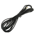 Aux-Kabel, 3,5 mm Stecker Mini-Klinke Stereo-Audiokabel, Länge: 3m (Schwarz + vergoldeter Stecker), Länge: 3m Schwarz, (vergoldet)