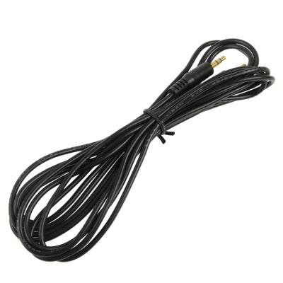 Aux-Kabel, 3,5 mm Stecker Mini-Klinke Stereo-Audiokabel, Länge: 3m (Schwarz + vergoldeter Stecker), Länge: 3m Schwarz, (vergoldet)