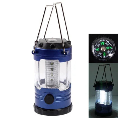 12-LED-Leuchte mit einstellbarer Helligkeit und Kompass
