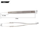 BEST BST-72-MZ 302 Edelstahl Hochtemperaturbeständige Keramikspitzen-Pinzette, BST-72-MZ
