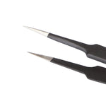 BEST BST-204ESD 202 Edelstahl Antistatische Spitzen-Pinzette, BST-204ESD
