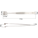 BEST BST-91-5T SA Professionelle Edelstahl Wafer-Pinzette für Siliziumwafer, BST-91-5T