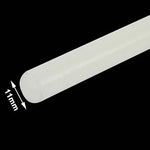 10x praktische, transparente Heißklebestifte, Größe: 270 x 11 mm (10 Stück pro Packung, Preis gilt für 10 Stück), 270 x 11 mm