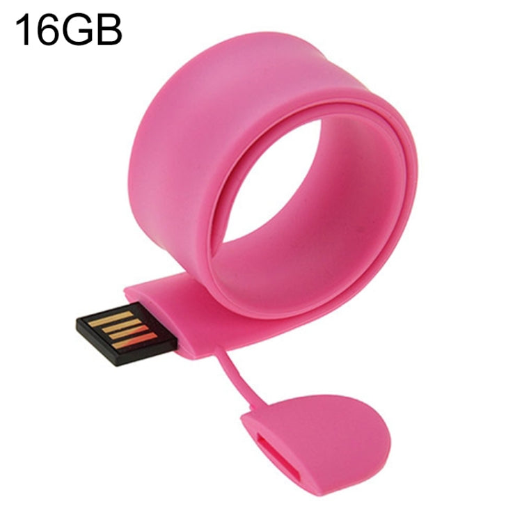 Silikonarmband USB-Flash-Laufwerk mit 16GB Speicher, 16GB, 16GB (Orange), 16GB (Pink), 16GB (Lila)