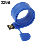 Silikonarmband USB-Stick mit 32GB Speicher, 32GB, 32GB (Orange), 32GB (Pink), 32GB (Lila)