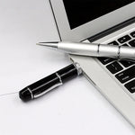 3-in-1 Laser Stift Stil USB-Stick, Silber (8GB), 8GB (Silber)
