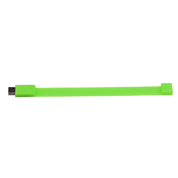 16GB Silikonarmband USB 2.0 Flash-Laufwerk, 16GB (Grün)