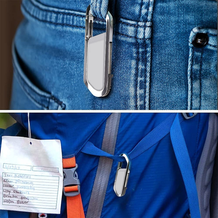 2GB Metall Schlüsselanhänger Stil USB 2.0 Flash Laufwerk (Grau), 2GB (Grau)