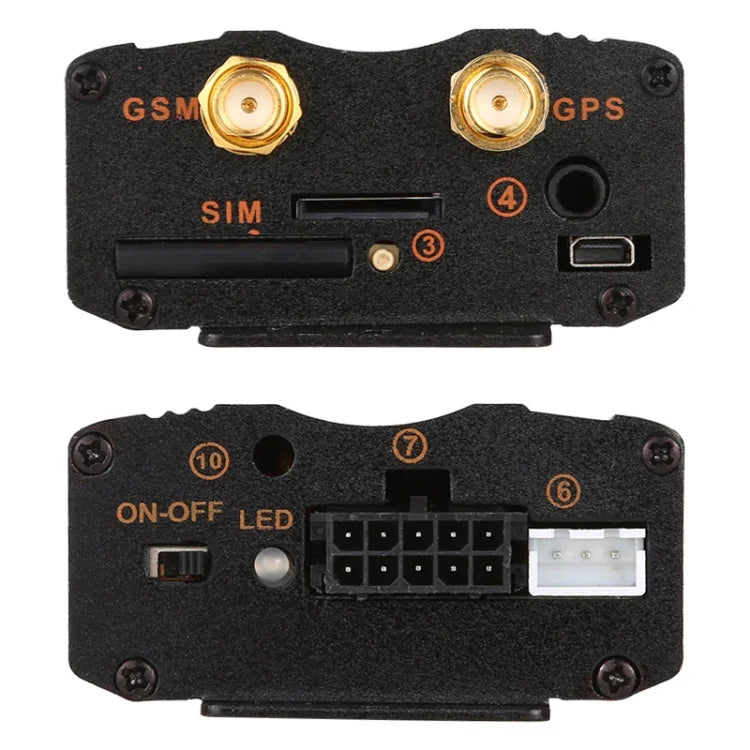 TK103A GPS / SMS / GPRS Tracker Fahrzeugortungssystem, unterstützt Dual-SIM-Karte, speziell für PKW, Taxi, LKW entwickelt, TK103A
