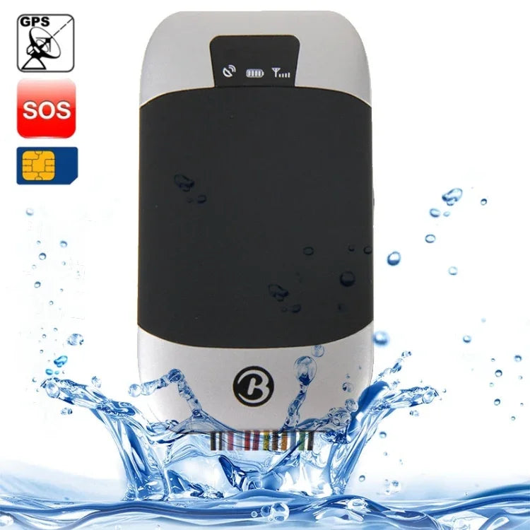 GPS303C GSM / GPRS / GPS Wasserdichter Tracker mit Ausschaltungsalarm / ACC-Arbeitsalarm / Öl- und Stromunterbrechungssystem / Kraftstoffalarm / Alarm ohne GSM-Netzdienst / Türalarmfunktionen, speziell entwickelt für Motorräder / E-Bikes / Autos, GPS303A1