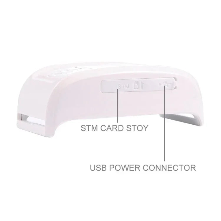 KH-909 Universeller, wasserdichter GPS-Tracker (IPX6) für Haustiere, Kinder und Senioren, KH-909 Weiß + Schwarz, KH-909 Weiß + Blau