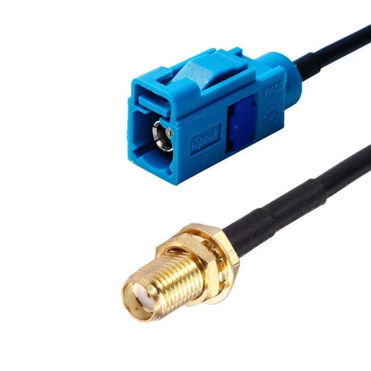 20cm C Buchse auf SMA Buchse Adapterkabel / Anschluss Antenne, Fakra C Buchse auf SMA
