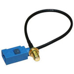 Fakra C Stecker auf RP-SMA Buchse Adapterkabel / Antennenanschluss, Fakra C Stecker auf RP-SMA Buchse