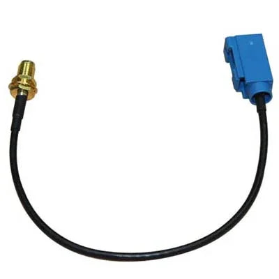Fakra C Stecker auf RP-SMA Buchse Adapterkabel / Antennenanschluss, Fakra C Stecker auf RP-SMA Buchse
