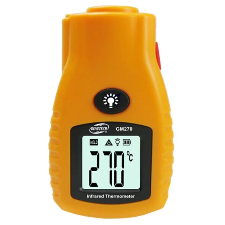 BENETECH Digitales Mini-Infrarot-Thermometer, Temperaturbereich: -32 - 280 Grad (GM270), GM270