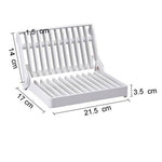 Faltbares Abtropfgestell Tellerhalter, Tellerhalter