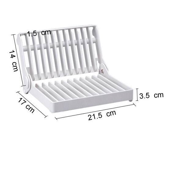Faltbares Abtropfgestell Tellerhalter, Tellerhalter