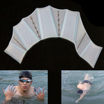 Silikon Schwimmflossen Handschuh Flossen Trainingshandschuhe, M, Größe: M Grün, Größe: M Blau, Größe: M Magenta