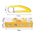 LsCook Küchenwerkzeug Bananenschneider für Obstsalat, Bananenschneider