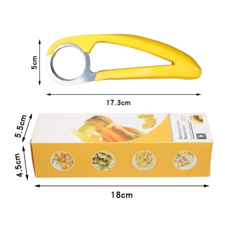 LsCook Küchenwerkzeug Bananenschneider für Obstsalat, Bananenschneider