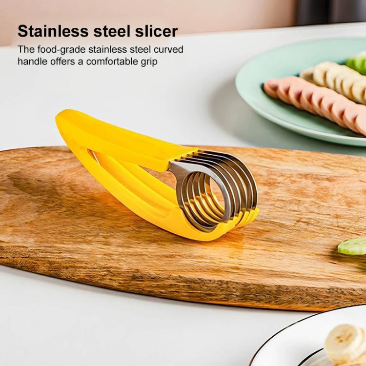 LsCook Küchenwerkzeug Bananenschneider für Obstsalat, Bananenschneider
