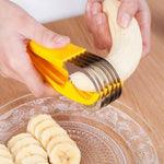 LsCook Küchenwerkzeug Bananenschneider für Obstsalat, Bananenschneider