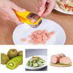 LsCook Küchenwerkzeug Bananenschneider für Obstsalat, Bananenschneider