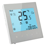 LCD Display Klimaanlage 2-Rohr programmierbarer Raumthermostat für Fan Coil Einheit