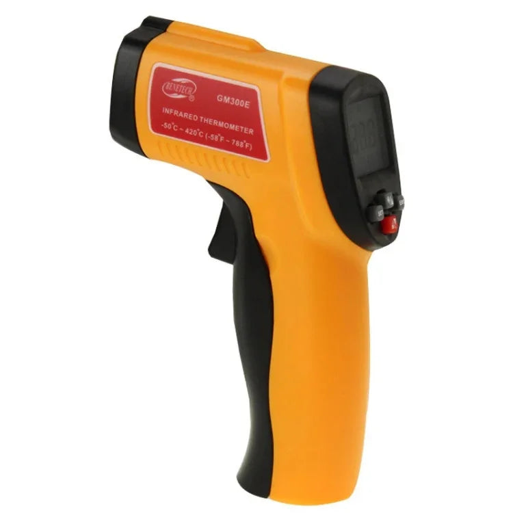 BENETECH GM300E Digitales Infrarot-Thermometer mit Laserpointer, Temperaturbereich: -50-420 Grad Celsius, GM300E